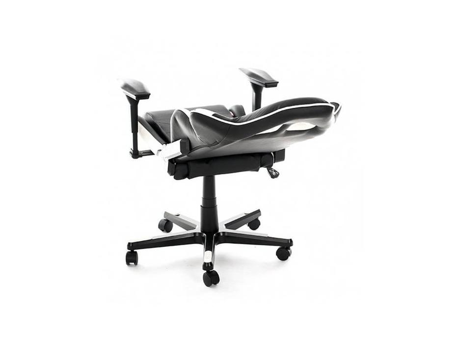 кресло компьютерное  Racing DXRacer  [OH/RE0/NW] черный, белый
