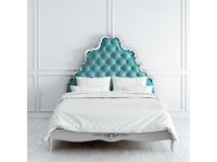 кровать двуспальная 160х200 Atelier Home Latelier Du Meuble  [A426Z-K04-S-B08] серо-бежевый, серебро