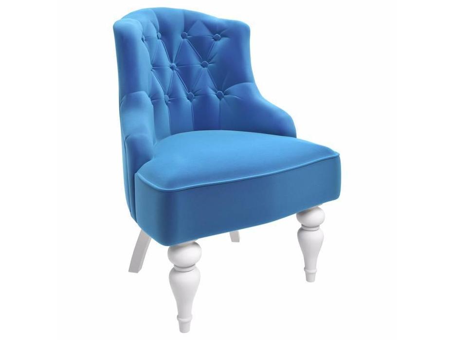 кресло  Canapes LAtelier Du Meuble  [M08-W-E33] голубой
