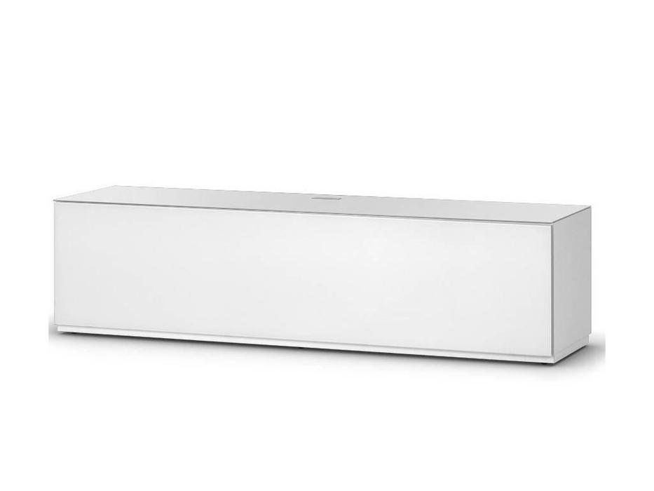 стойка под телевизор ST 160: Sonorous [ST 160F WHT WHT BS] (белое стекло, белый)