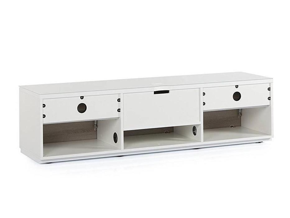 стойка под телевизор ST 160: Sonorous [ST 160F WHT WHT BS] (белое стекло, белый)