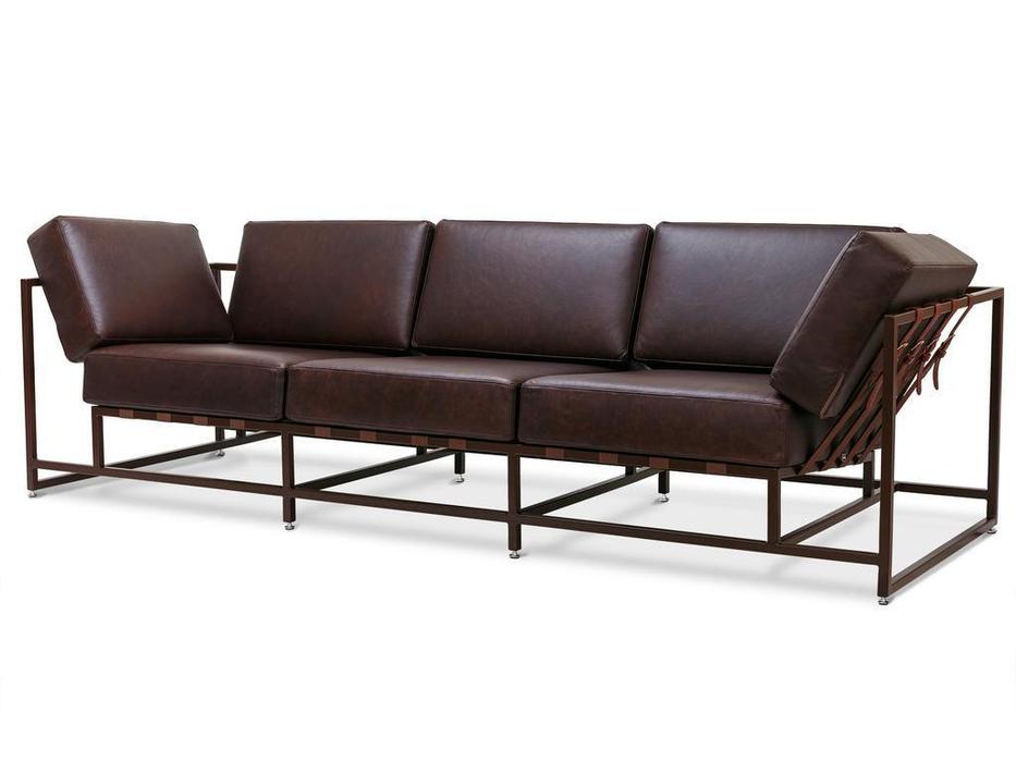 диван 3-х местный Лорд Loft The Sofa  коричневый