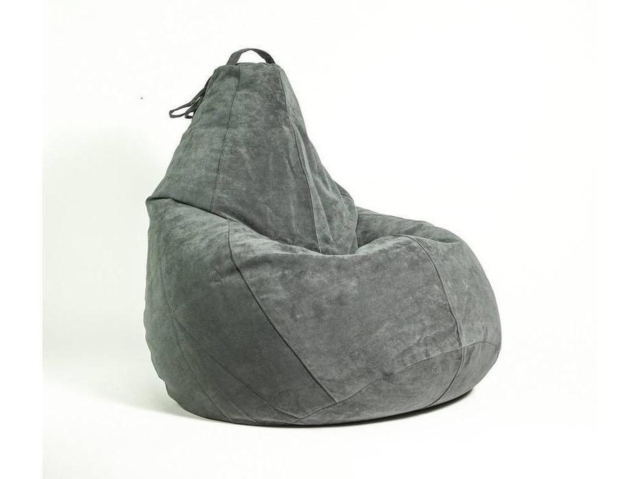 кресло-мешок Aquarell ash Aquarell Шокмешок  [Aq39] серый