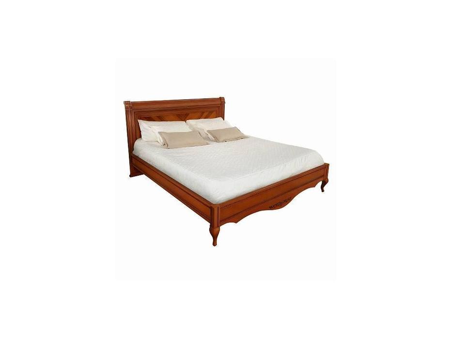 кровать двуспальная  Неаполь Timber  [T-480/Y] янтарь