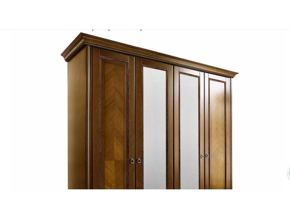 шкаф 4 дверный  Палермо Timber  [T-754Д/Y] янтарь
