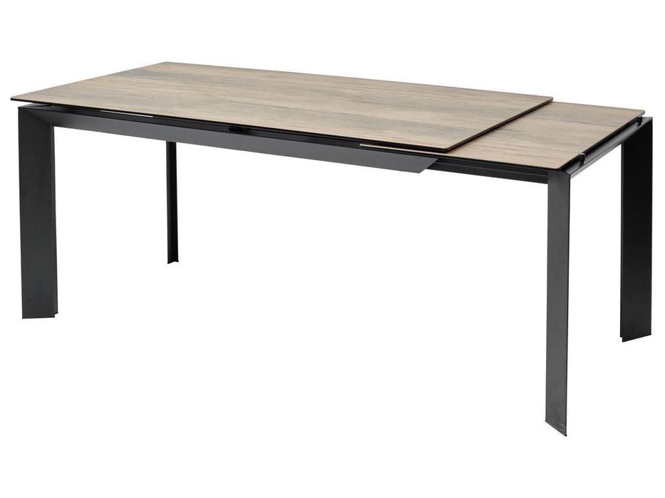 стол обеденный раскладной Cremona Megapolis  [DECDF501TKL61BLK140] дерево, черный