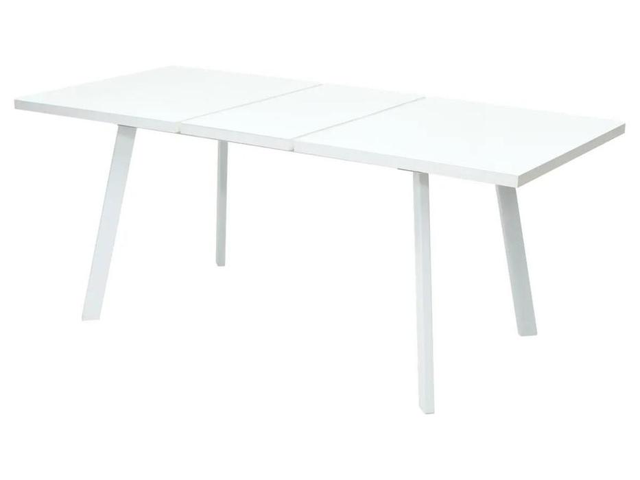 стол обеденный раскладной Фин Megapolis  [464M04111] белый