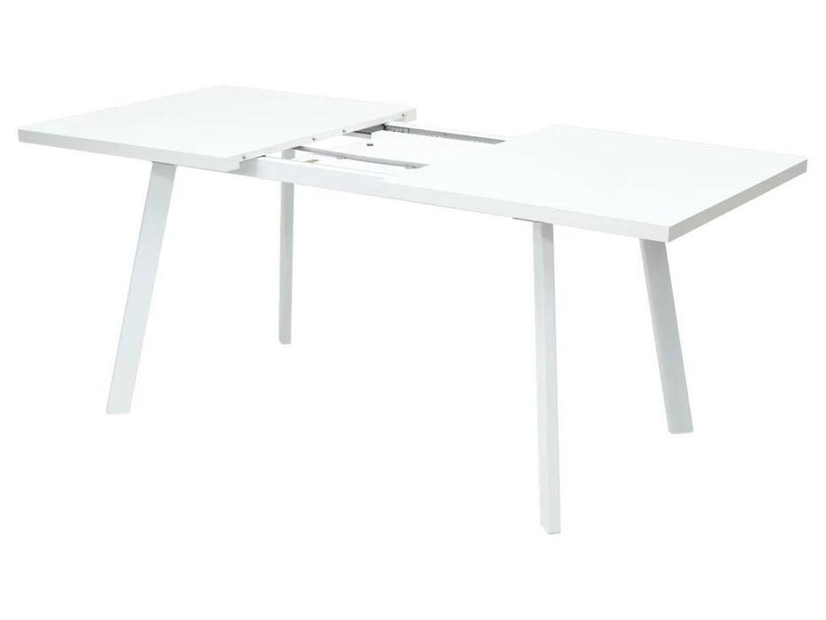 стол обеденный раскладной Фин Megapolis  [464M04113] белый