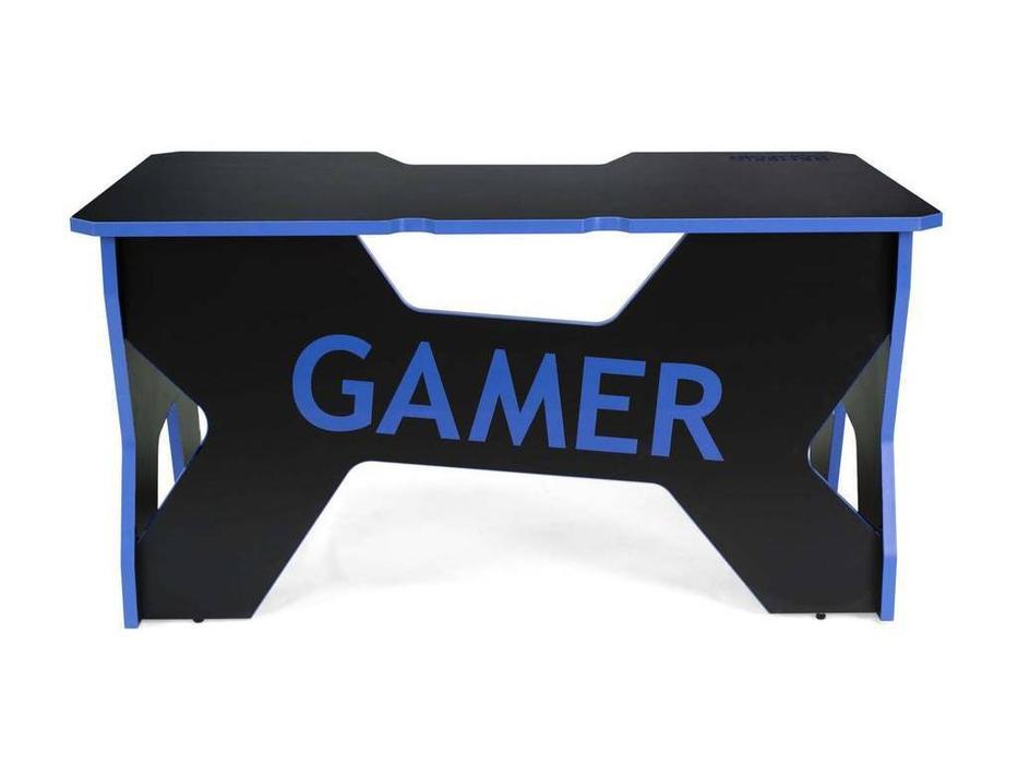 стол компьютерный  Gamer Generic Comfort  [Gamer2/DS/NB] черный, синий