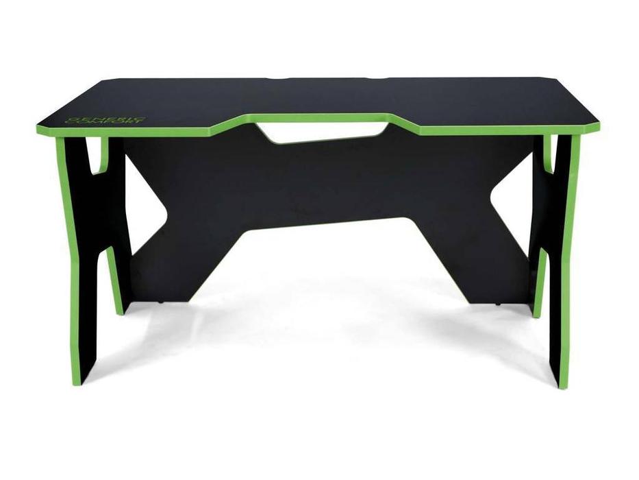 стол компьютерный  Gamer Generic Comfort  [Gamer2/DS/NE] черный, зеленый