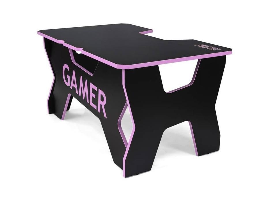 стол компьютерный  Gamer Generic Comfort  [Gamer2/DS/NP] черный, розовый