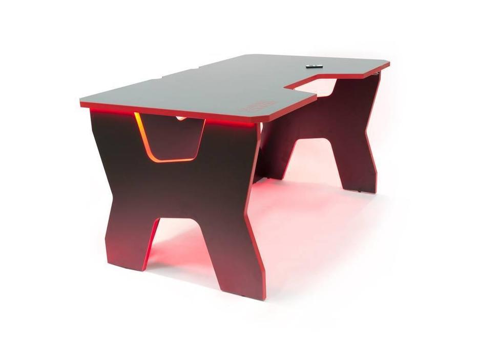 стол компьютерный  Gamer Generic Comfort  [Gamer2/DS/NR] черный, красный
