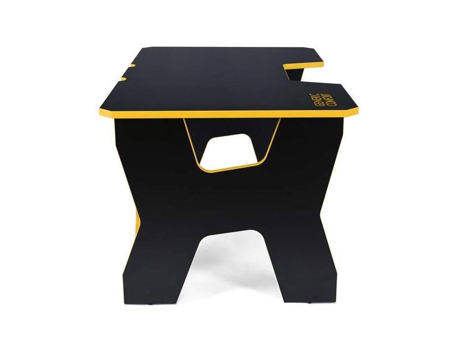стол компьютерный  Gamer Generic Comfort  [Gamer2/DS/NY] черный, желтый