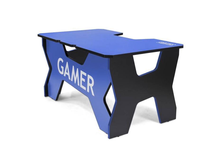 стол компьютерный  Gamer Generic Comfort  [Gamer2/NB] черный, синий