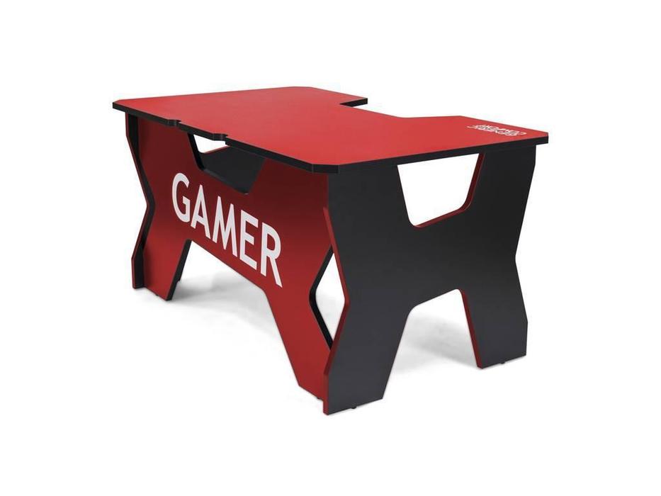 стол компьютерный  Gamer Generic Comfort  [Gamer2/NR] черный, красный