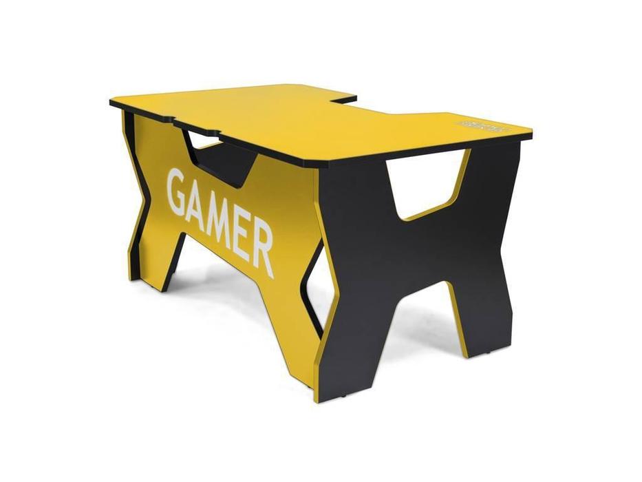 стол компьютерный  Gamer Generic Comfort  [Gamer2/NY] черный, желтый