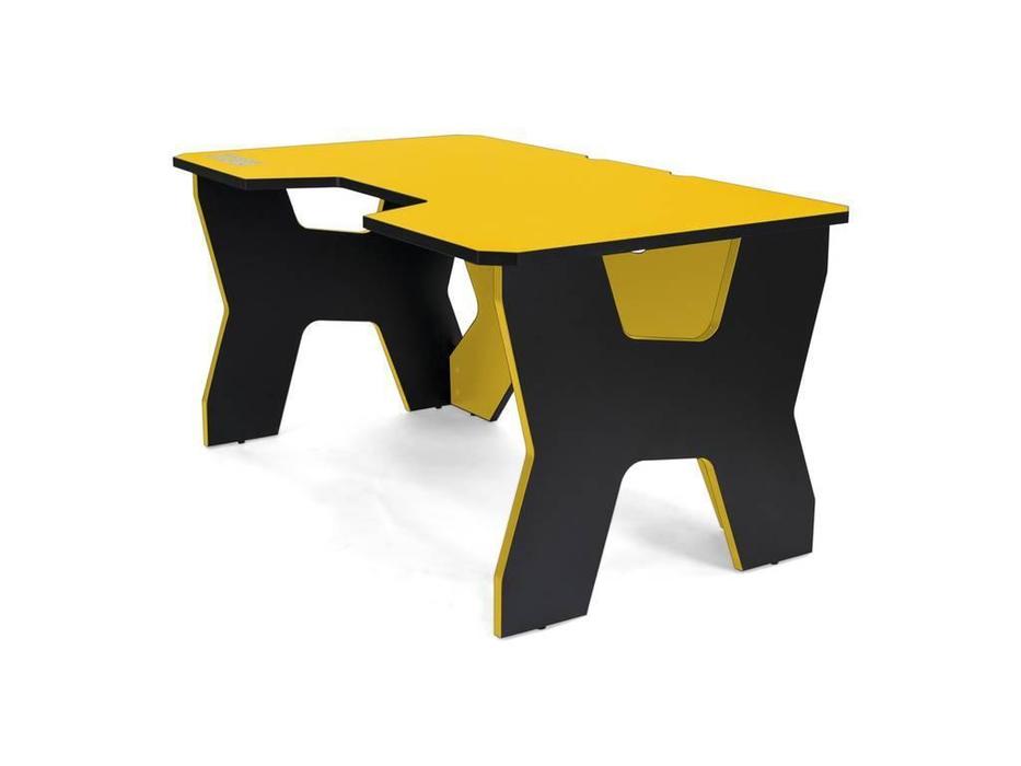 стол компьютерный  Gamer Generic Comfort  [Gamer2/NY] черный, желтый