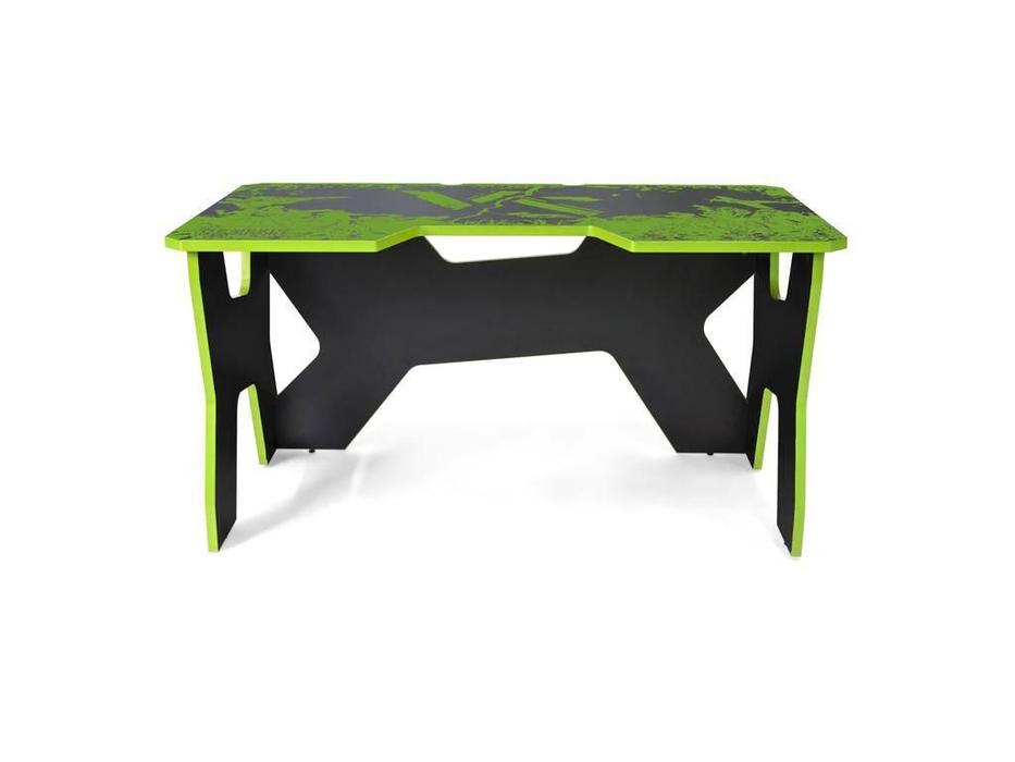 стол компьютерный  Gamer Generic Comfort  [Gamer2/VS/NE] черный, зеленый