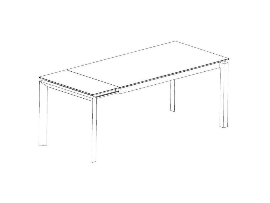 стол обеденный раскладной Toledo Mod Interiors  [MDI.DT.TOL.4] серый