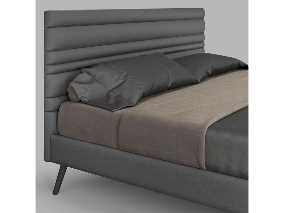кровать односпальная 140х200 Sevilla Mod Interiors  [MDI.BD.SA.41] черный, серый