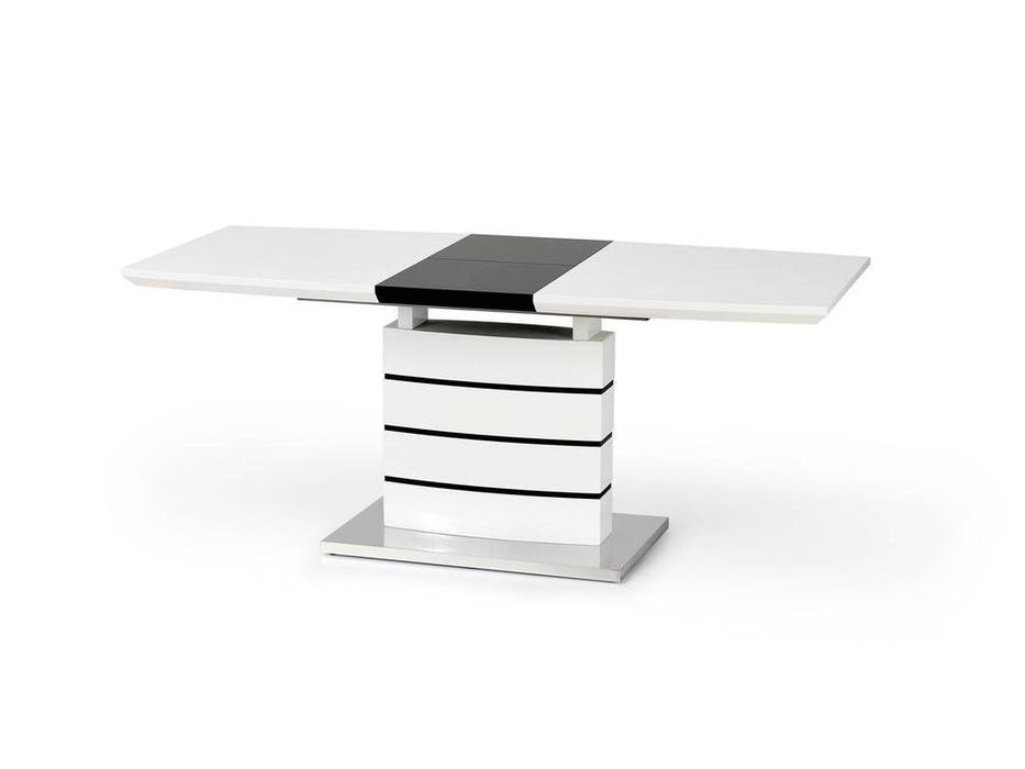 стол обеденный раскладной Nord Halmar  [V-CH-NORD-ST] бело-черный