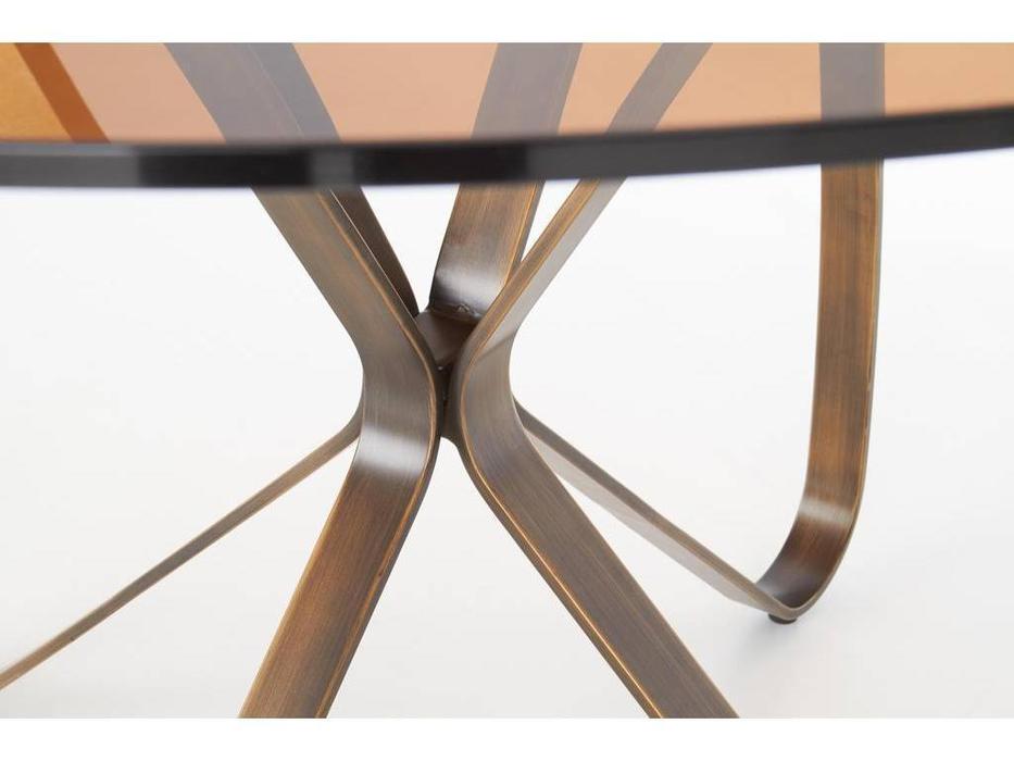 стол обеденный  Lungo Halmar  [V-CH-LUNGO-ST] коричневый, античное золото