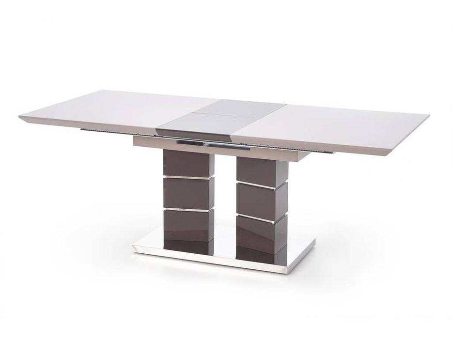 стол обеденный раскладной Lord Halmar  [V-CH-LORD-ST-J.POPIEL/C.POPIEL] серый