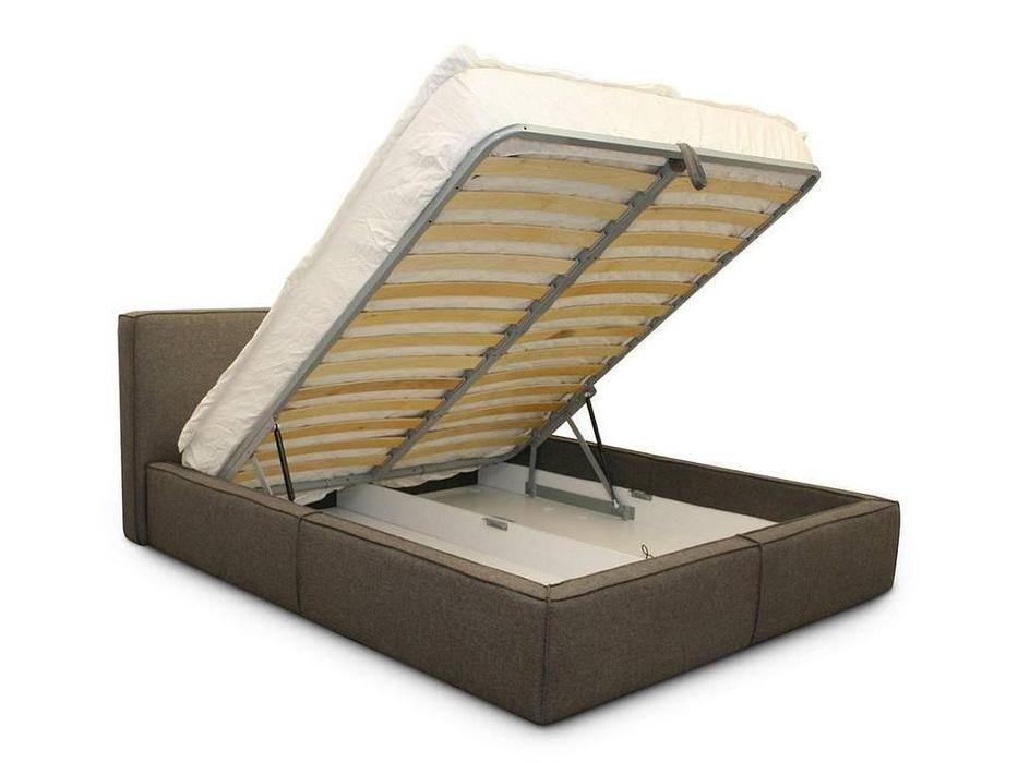 кровать двуспальная 160х200 c подъем.мех. Дрим RFS  [DREK/160] темно серый