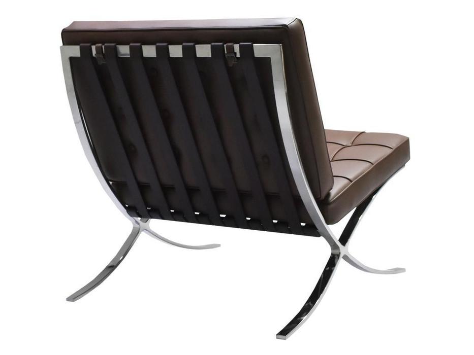 кресло  Barcelona Bradexhome  [FR 0004] коньячный