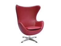кресло  Egg Chair Bradexhome  [FR 0806] красный