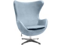 кресло  Egg Chair Bradexhome  [FR 0645] серый