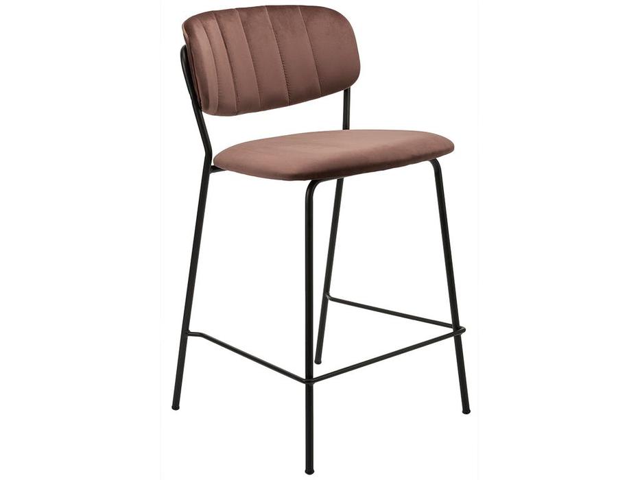 стул полубарный  Carol Bradex  [FR 0469] терракотовый