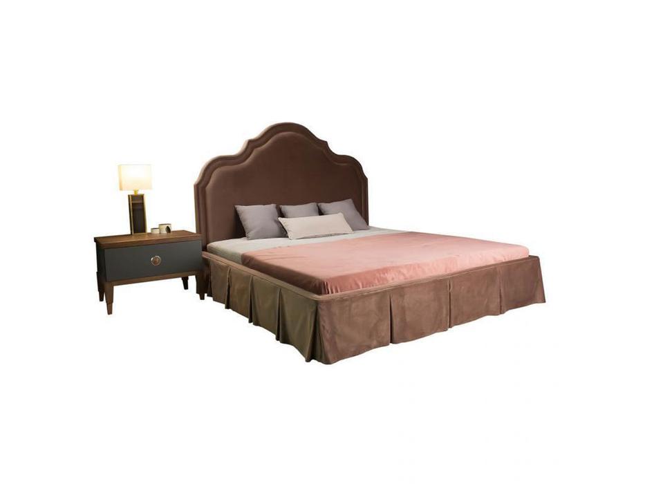 кровать двуспальная с подъемным механизмом 160х200 Reverie MDeHouse  [300218] ткань