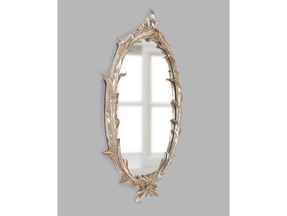 зеркало навесное  Буа Hermitage  [LH2154S] серебро