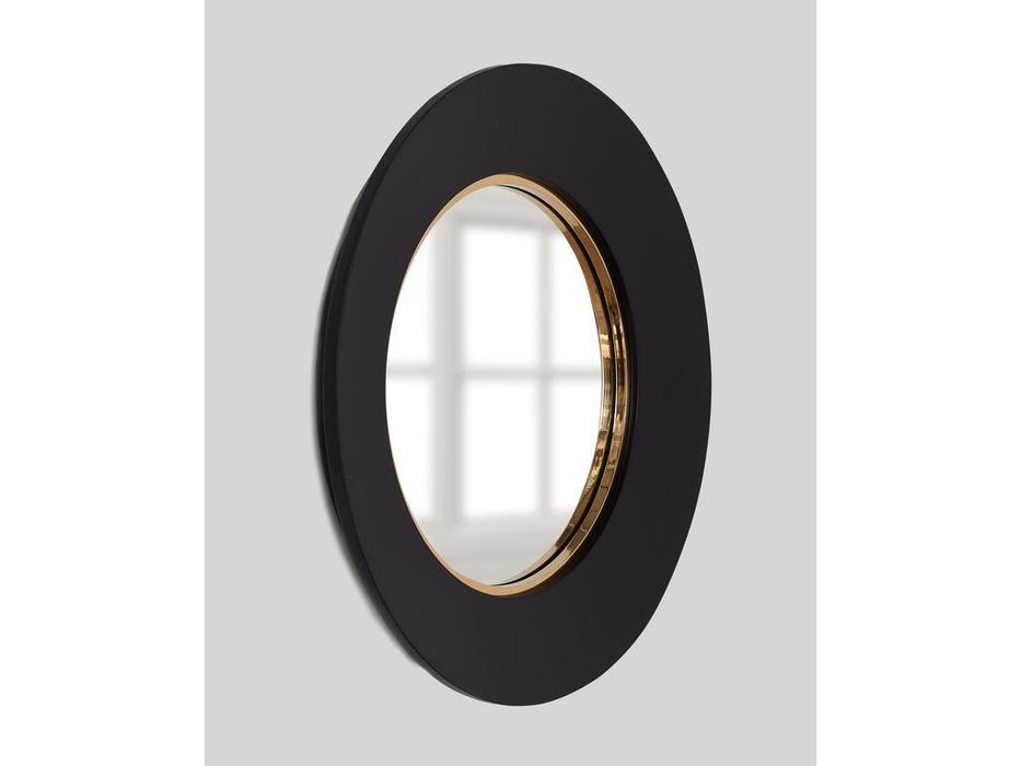 зеркало навесное в раме Портердейл Hermitage  [LH4902BG] черный