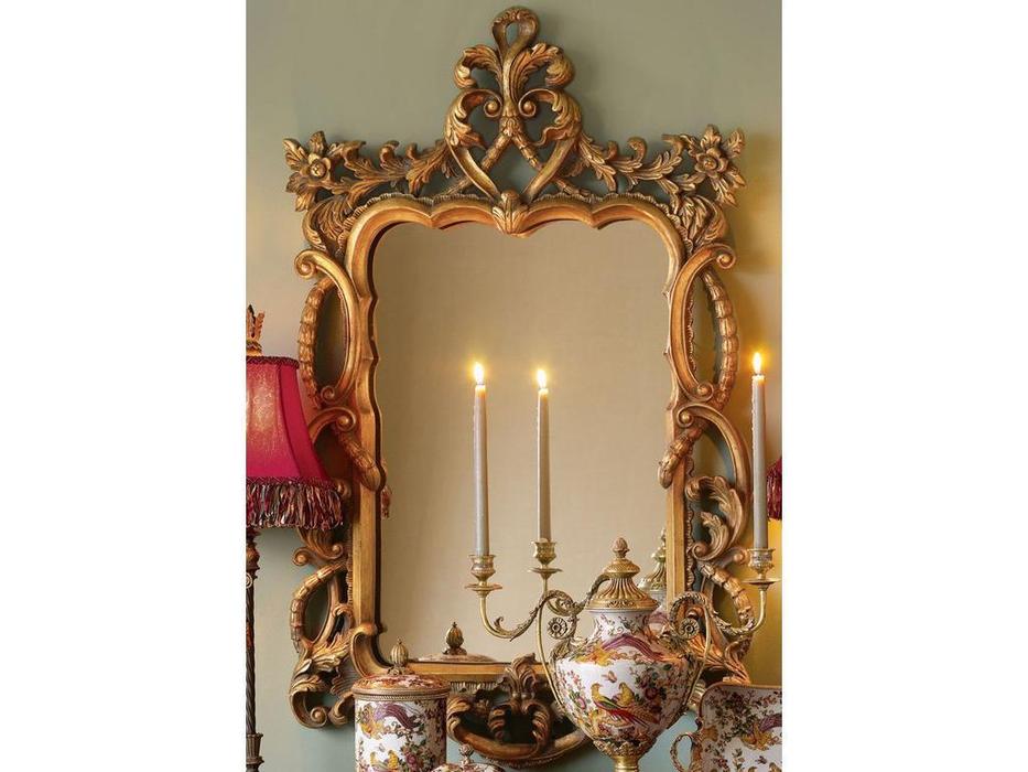 зеркало навесное в раме Беатриче Hermitage  [LH1704G] золото