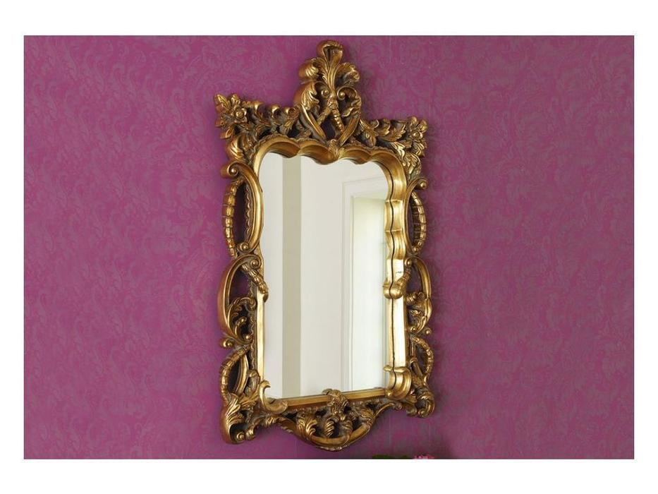 зеркало навесное в раме Беатриче Hermitage  [LH1704G] золото