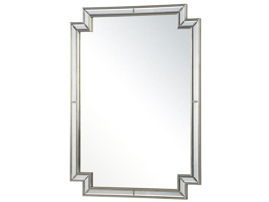 зеркало навесное в раме Холтон Hermitage  [LHVM073S] серебро