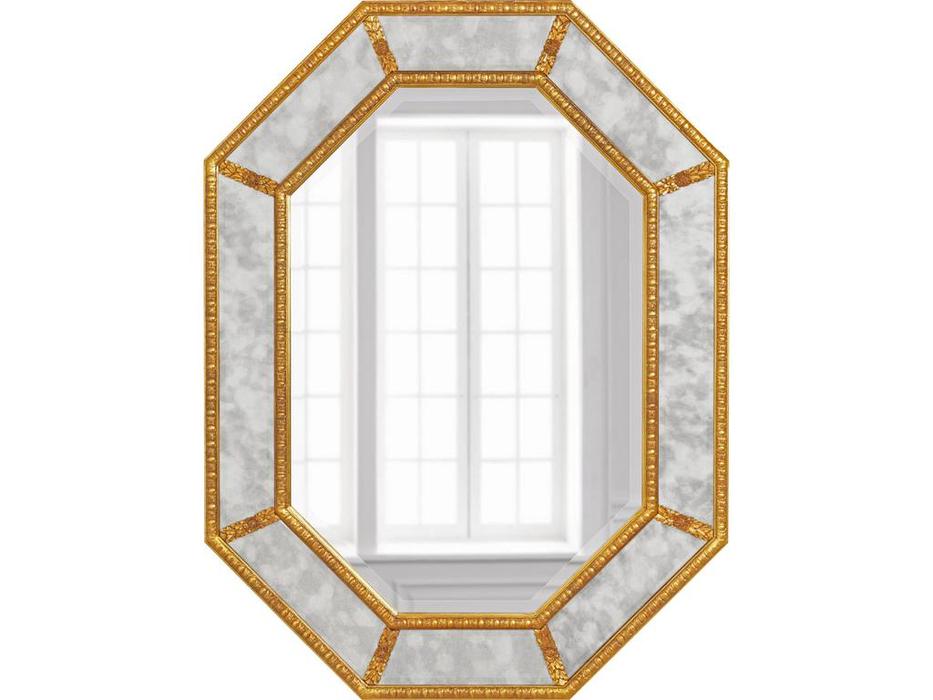 зеркало настенное  Ньюпорт Hermitage  [LHDWM127ZYH-AG] золото