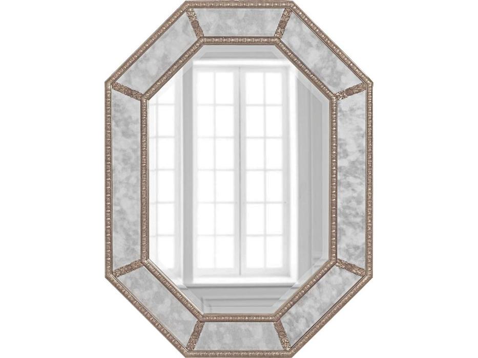 зеркало настенное Ньюпорт: Hermitage [LHDWM127ZYH-AS] (серебро)