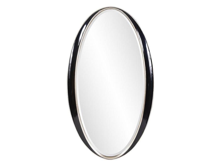 зеркало навесное в раме Дита Hermitage  [LH184BS] черный