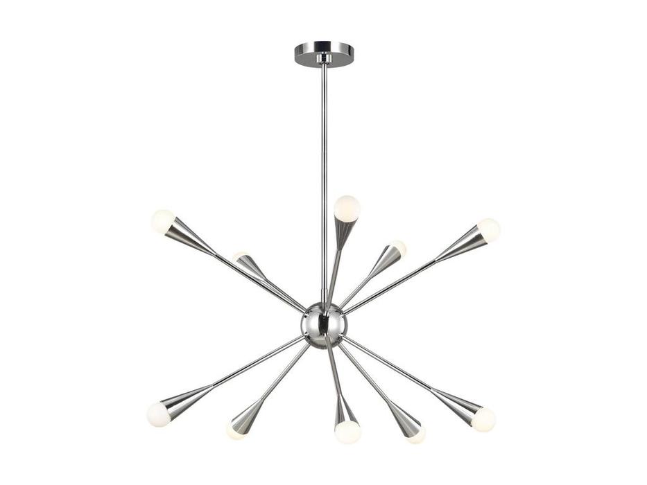 люстра подвесная Джейкоб: Hermitage [JJ10802-10DB] (серебро)