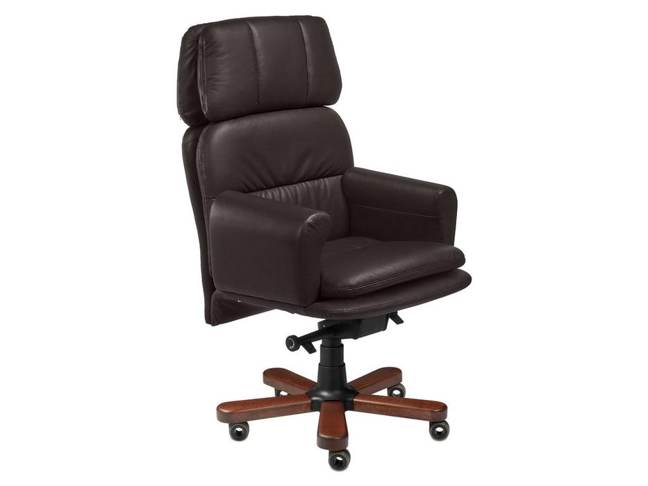 кресло вращающееся  Faust Line  [Faust A] коричневый