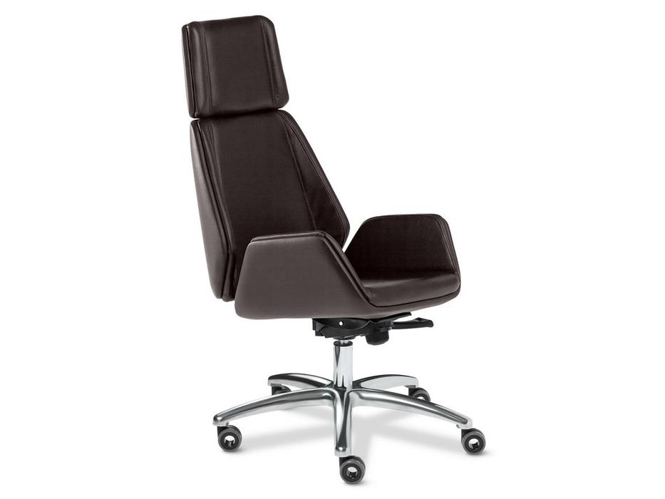 кресло  Siena Line  [Siena Chrome A] коричневый