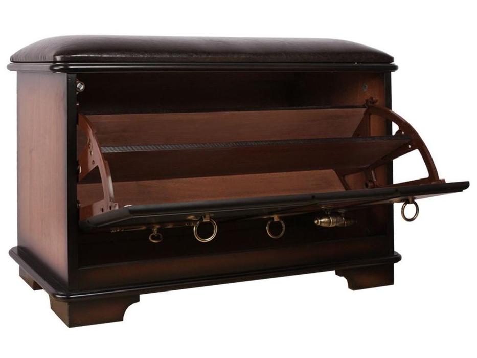 прихожая с обувницей Пандора 1 Пандора Bogacho  [15002,11533] темный