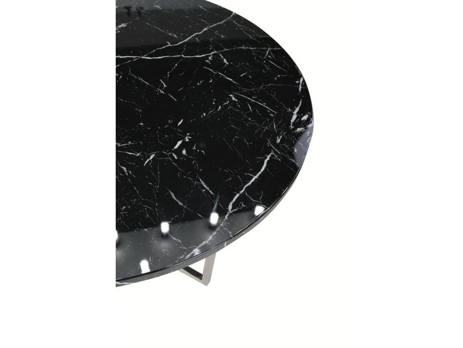 стол обеденный обеденный Баррель Linhai Lanzhu  [F-1375casa] черный мрамор