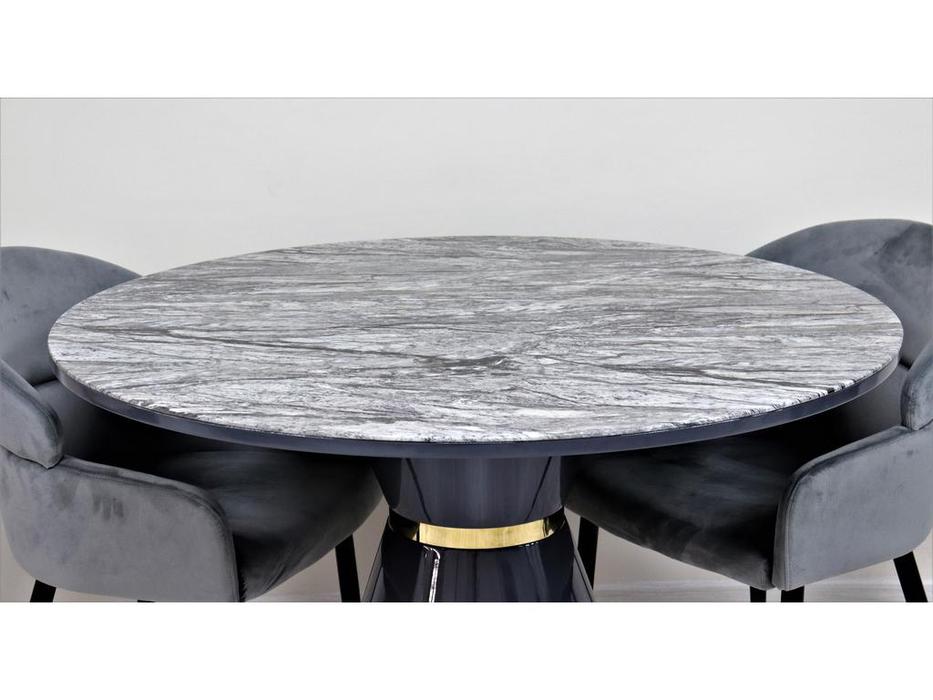 стол обеденный обеденный Орион Linhai Lanzhu  [F-1435casa] серый мрамор