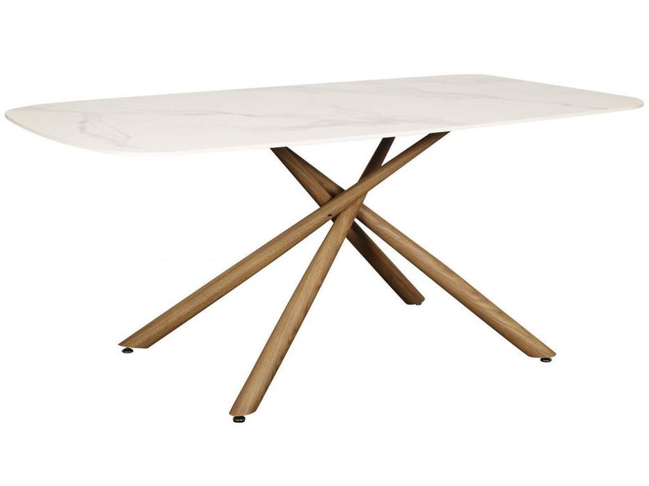 стол обеденный  Неаполь Linhai Lanzhu  [TW-1162-T-1casa] белый мрамор