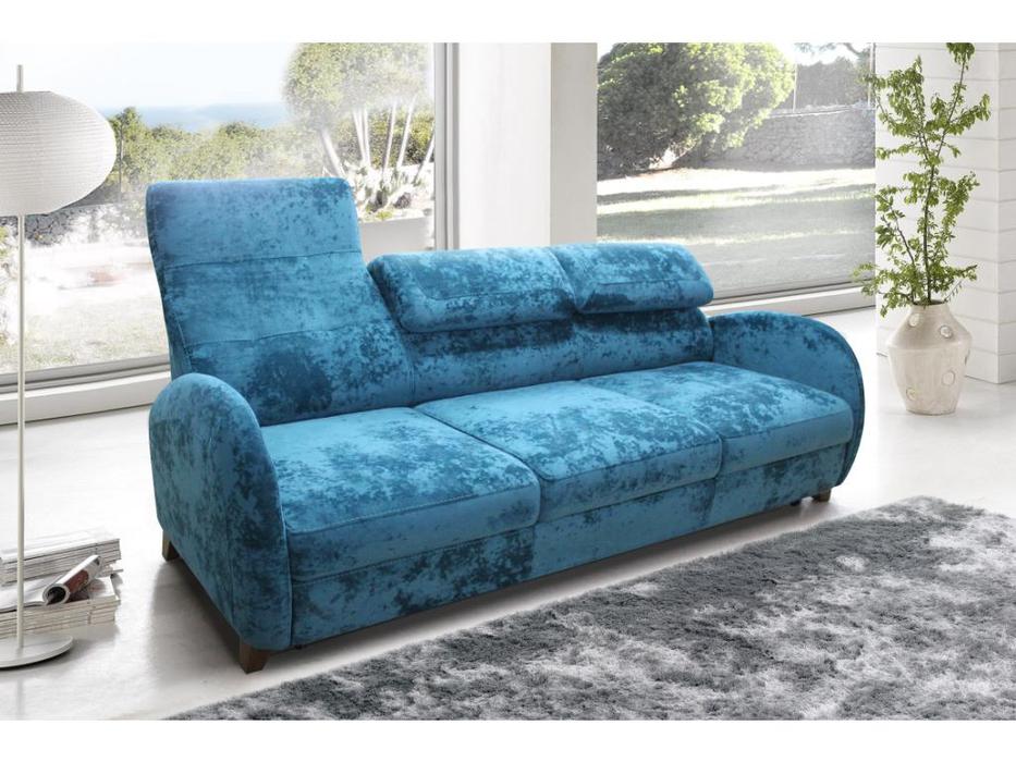 диван-кровать  Слим2 SofTime  голубой