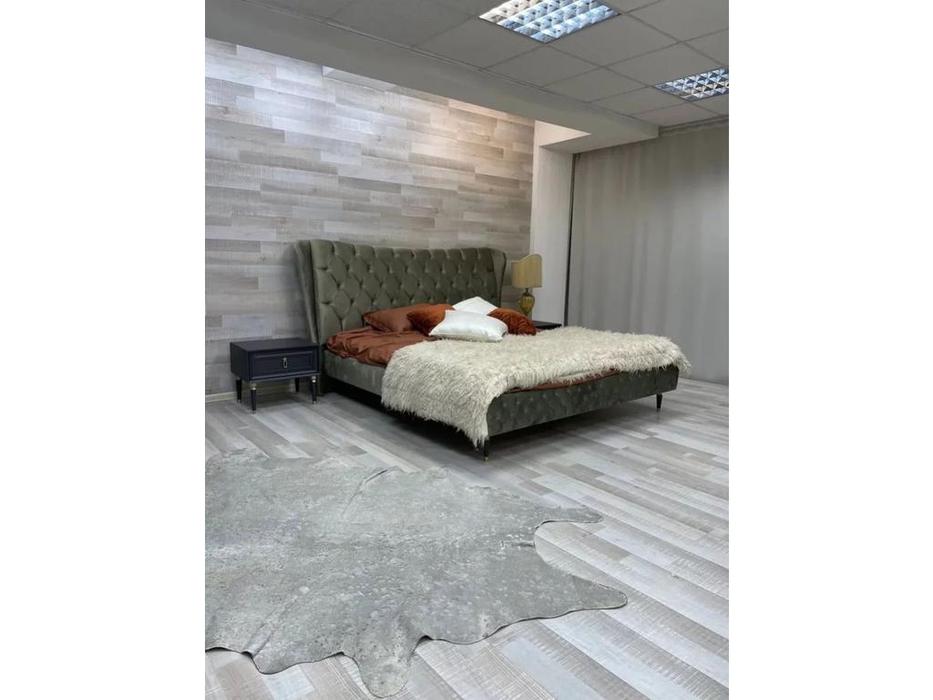 кровать двуспальная 180х200 Lorenta Dogtas  [3200385586] зеленый